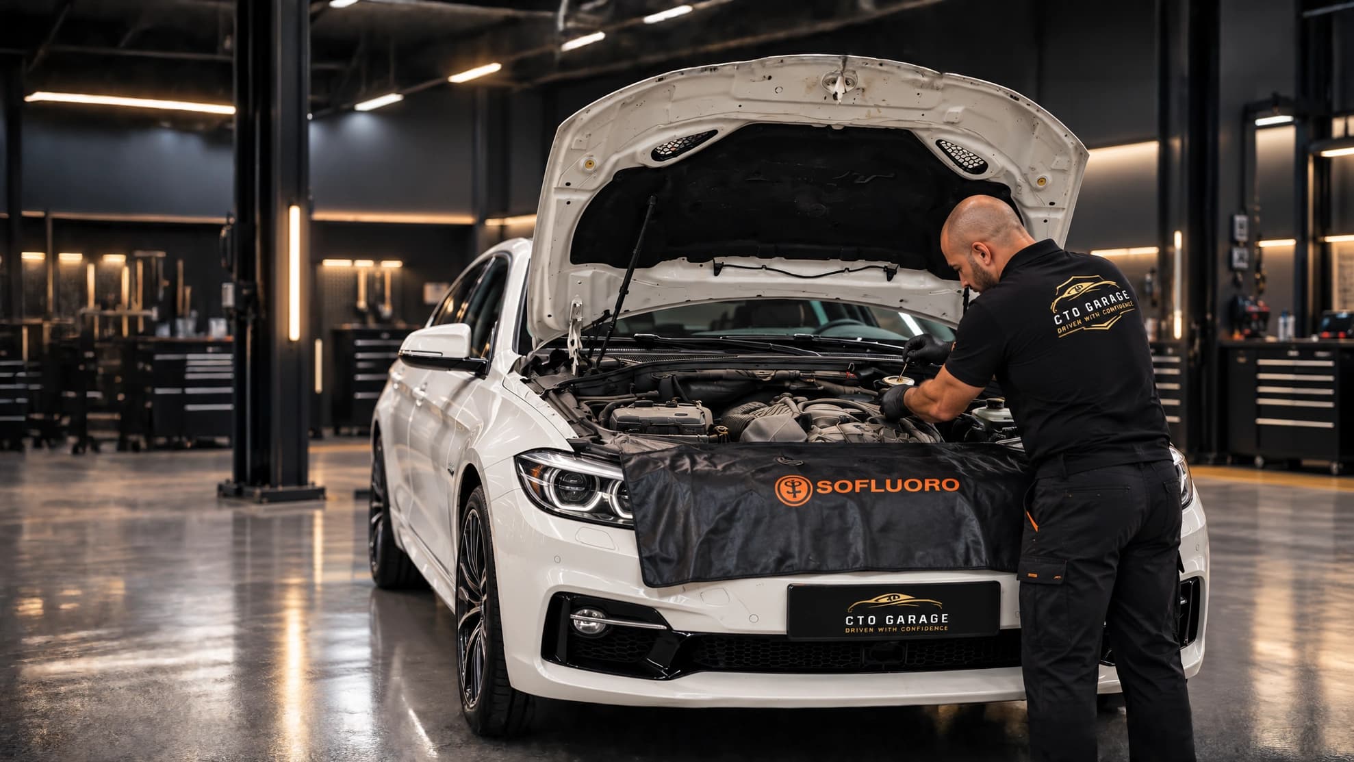 Премиальное обслуживание автомобиля в CTO Garage Dubai